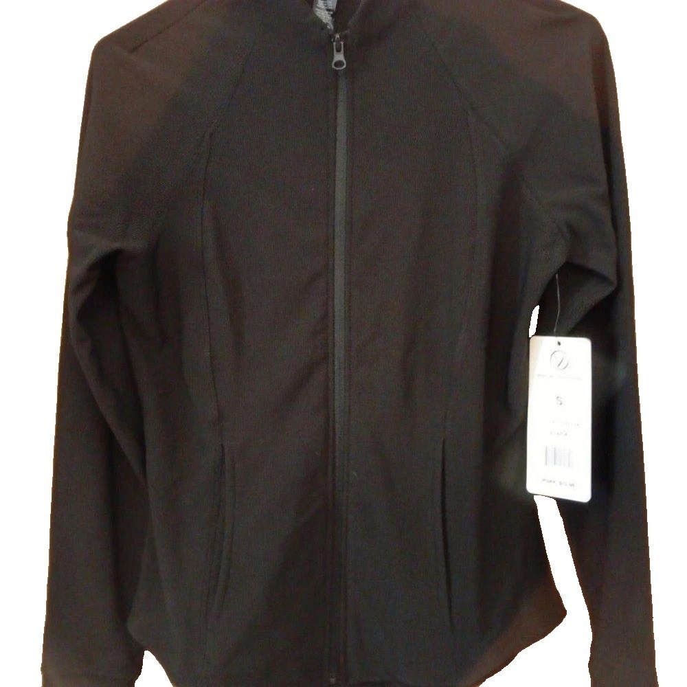 Athletica Vogo Jacket Full Zip Black Sz L